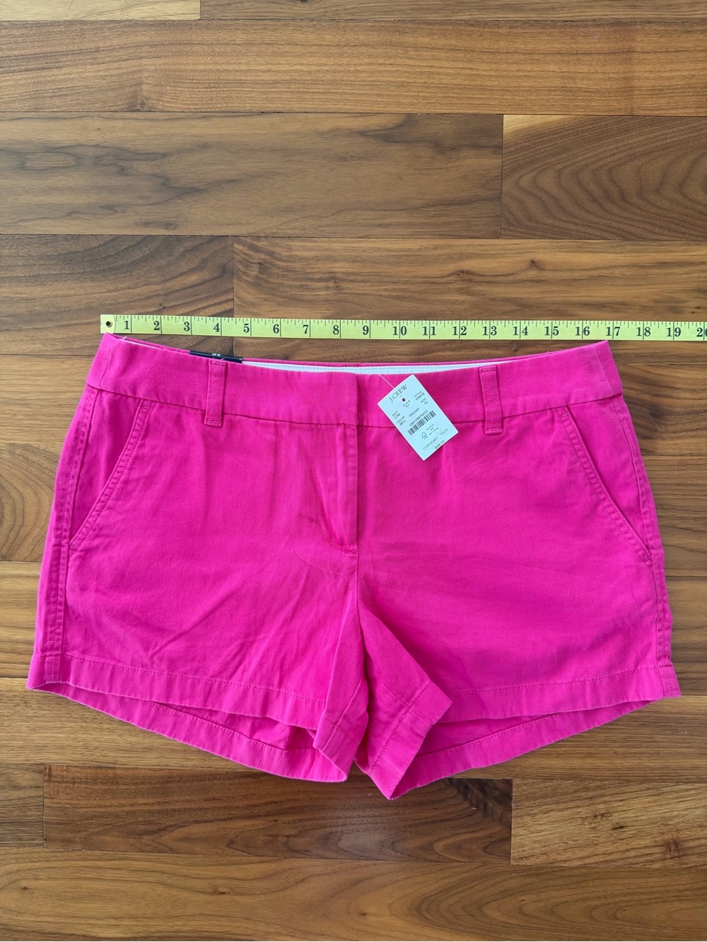 NWT J. Crew Women’s Chino Shorts 3.5” Pink Fuchsia Size 10 Tailored Preppy Chic - Picture 5 of 14